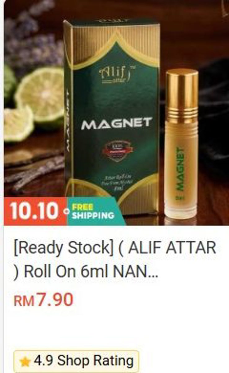 Alif Attar Roll-On 6ml Perfume & Attar