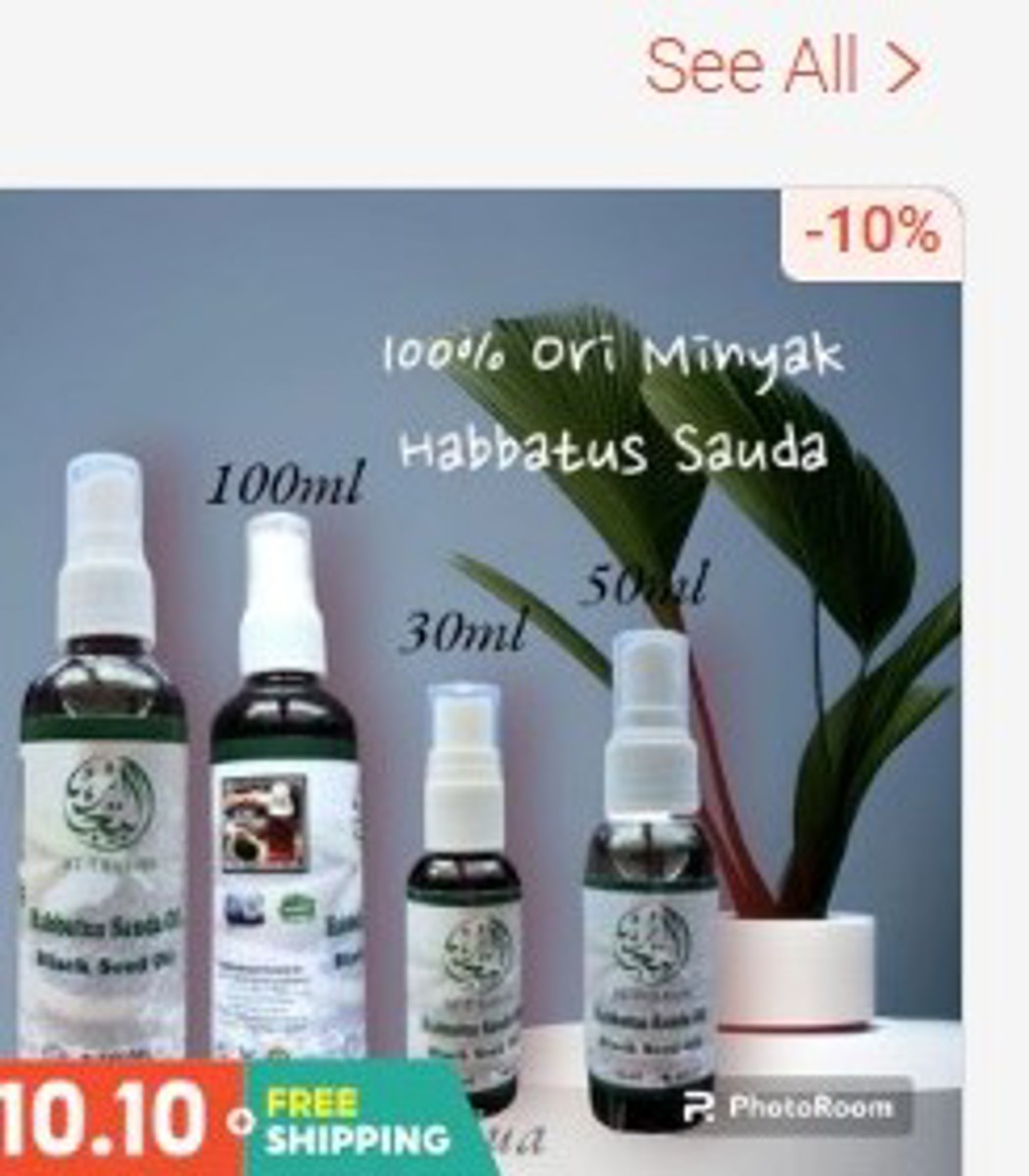 Habbatush Sauda Oil / Black Seed Oil Spray