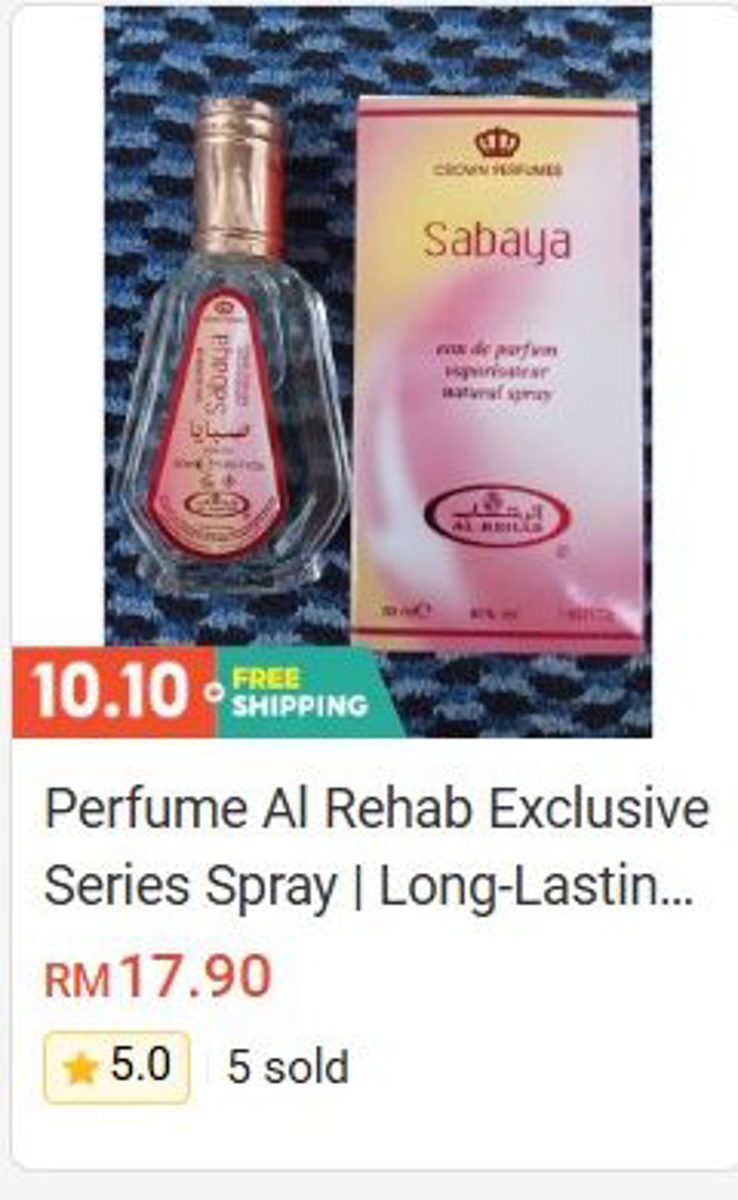 Al Rehab Exclusive Series Perfume Spray Perfume & Attar