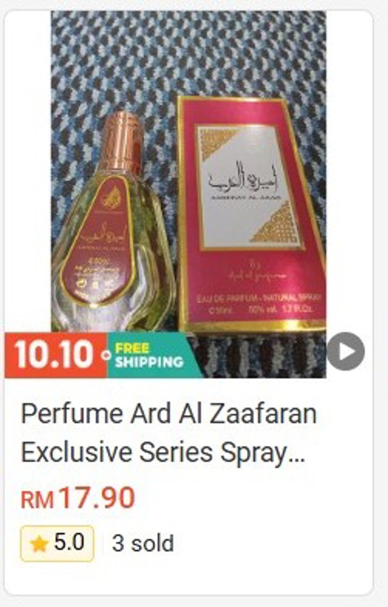 Ard Al Zaafaran Exclusive Series Perfume Spray Perfume & Attar