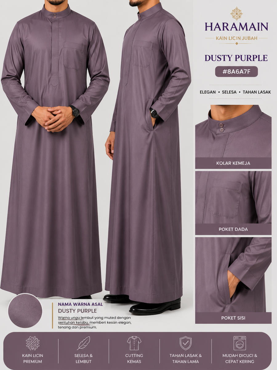 Jubah Haramain Licin 
