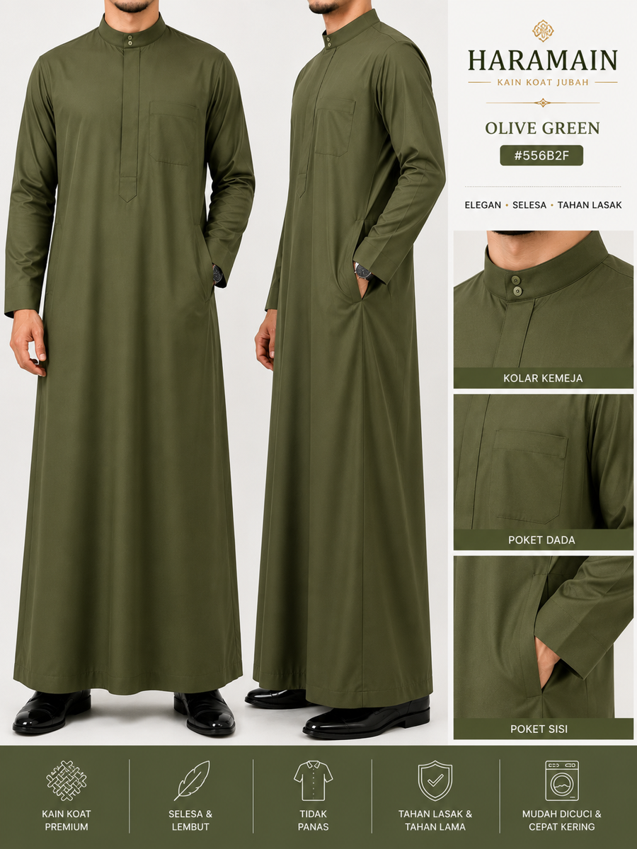 Jubah Haramain Licin 