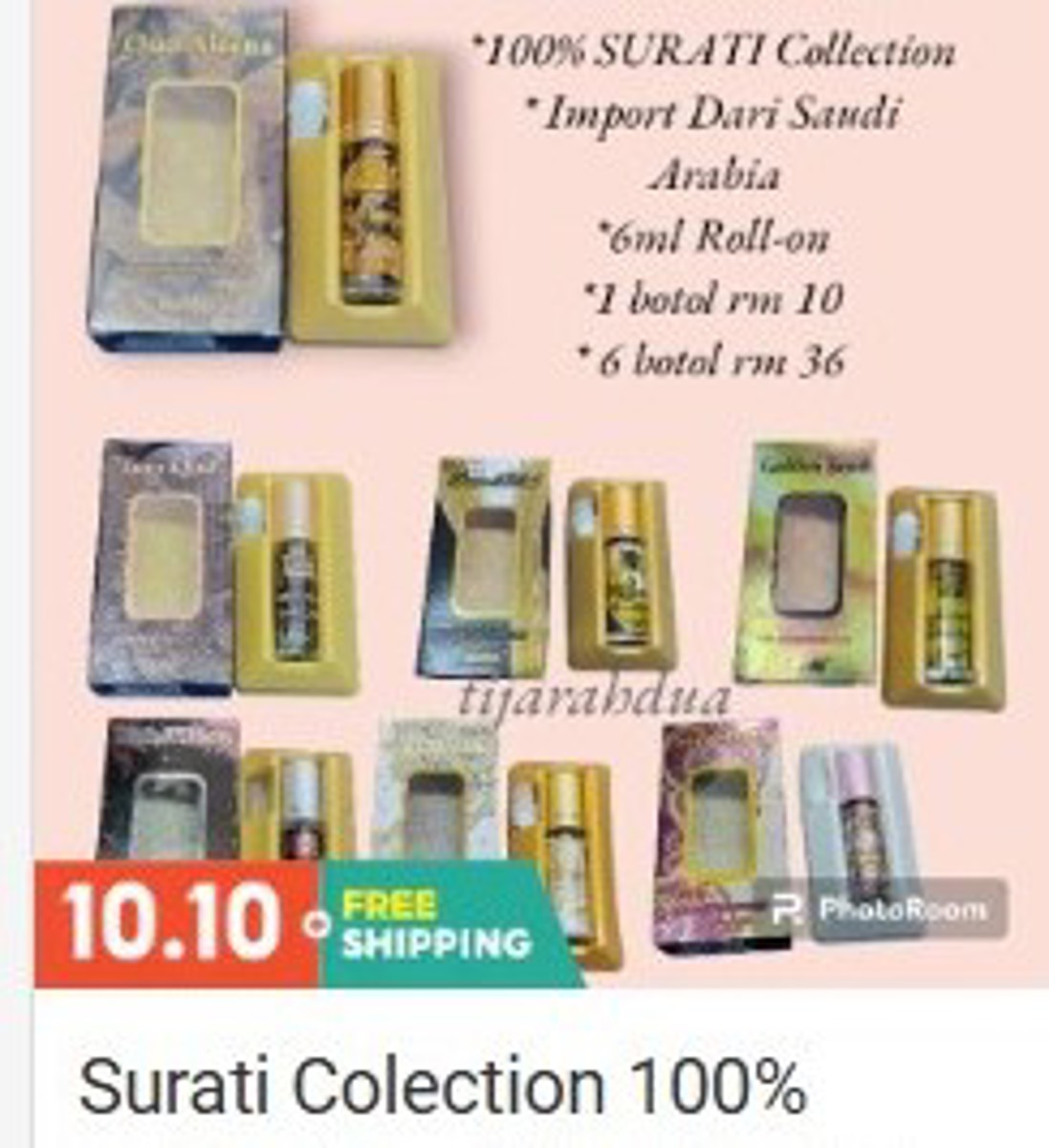 Surati Collection Perfume (100% Original from Saudi Arabia) Perfume & Attar