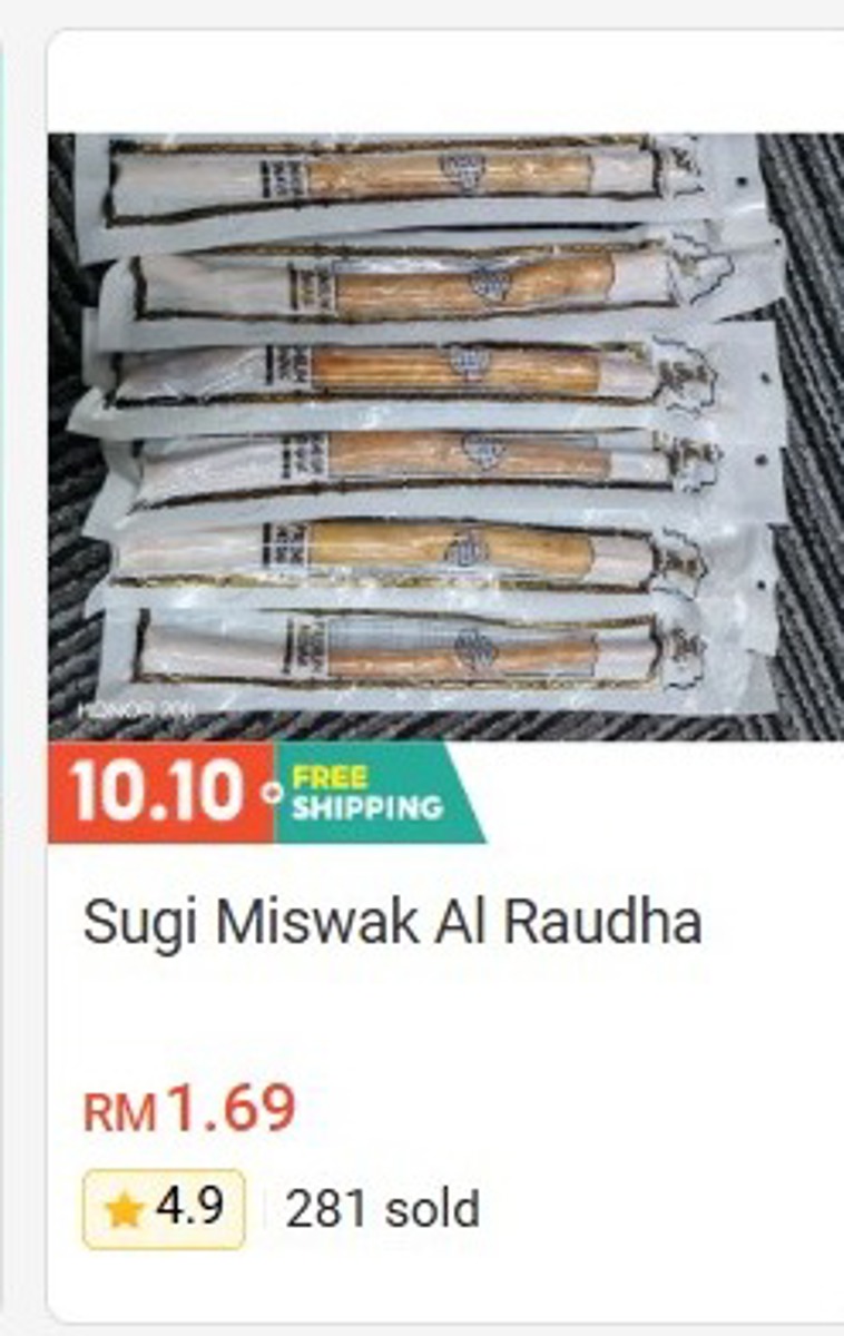 Sugi Miswak Al Raudha