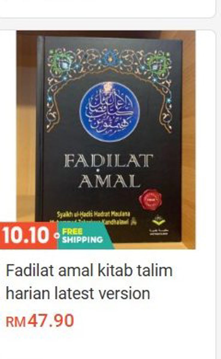 Fadilat Amal - Kitab Ta'lim Harian (Latest Version) Books