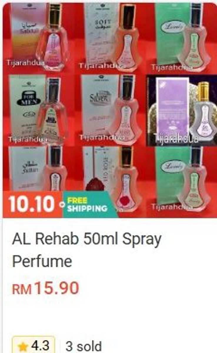 Al Rehab 50ml Perfume Spray Perfume & Attar