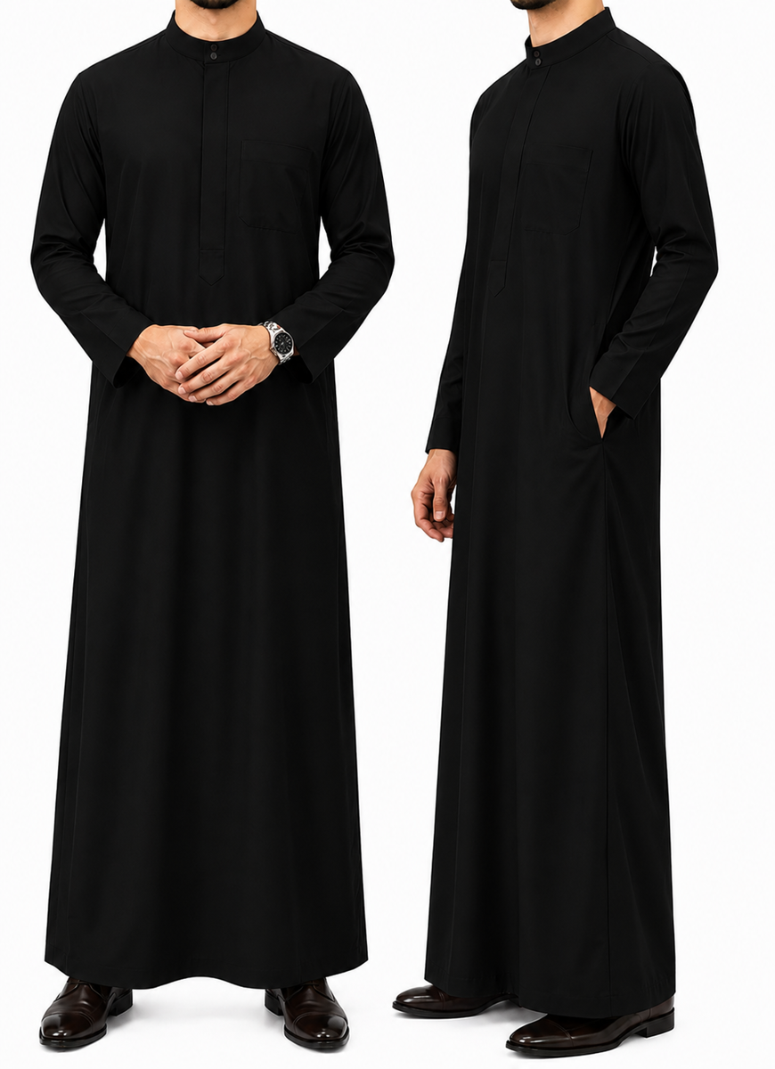 Jubah Al Haramain Kain Coat Tebal Exclusive  Clothing